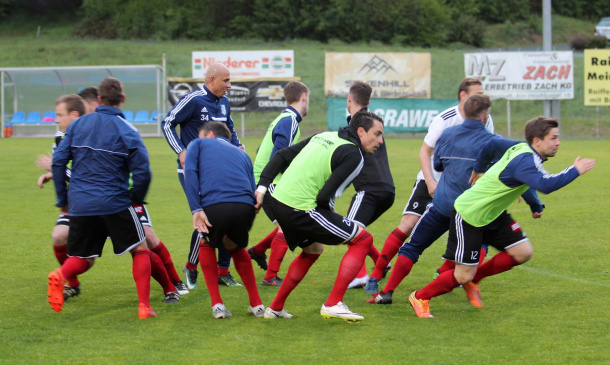 Spiel gegen Klingenbach-Aufwärmen-SV Eltendorf